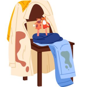 chair for puppet show screen-free activity